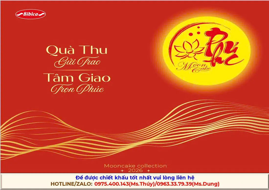 Catalogue bánh trung thu Bibica 2026 trang 1