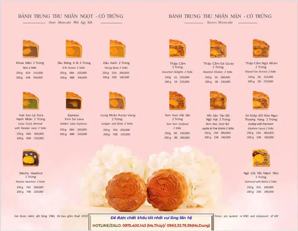 Catalogue bánh trung thu Brodard 2026 trang 4
