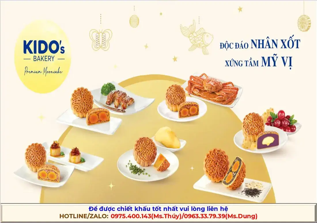 Bánh trung thu KIDO's 2026 mẫu 2