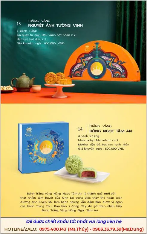 Catalogue bánh trung thu Kinh Đô 2026 trang 13