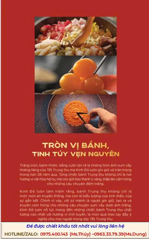 Catalogue bánh trung thu Kinh Đô 2026 trang 3